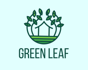 Green Plant House logo design