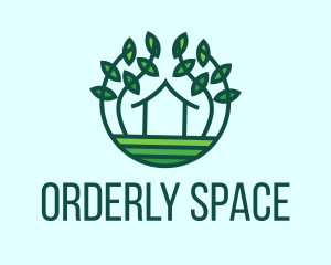 Green Plant House logo design