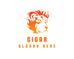 Hot Burning Lion logo