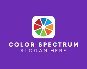 Colorful Editing Application logo design