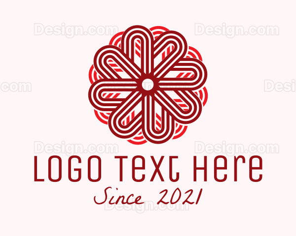 Floral Ornate Decoration Logo