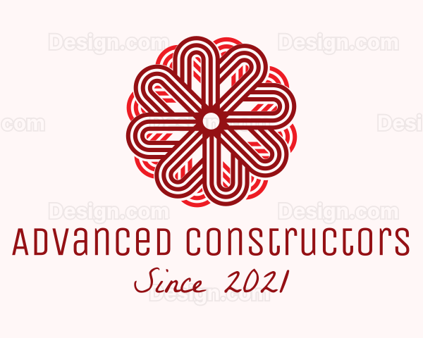 Floral Ornate Decoration Logo