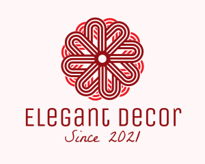 Floral Ornate Decoration  logo design