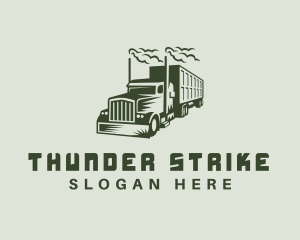 Freight Truck Transport Logo