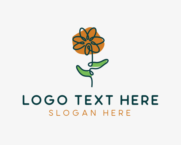 Flowering logo example 4