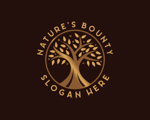 Nature Tree Agriculture logo design