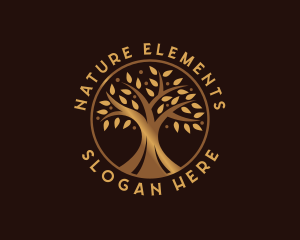 Nature Tree Agriculture logo design