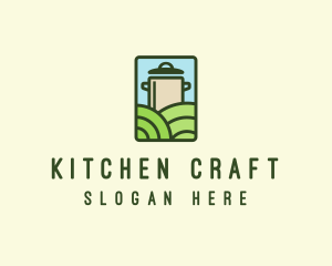 Organic Kitchen Restaurant logo design