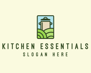 Organic Kitchen Restaurant logo design