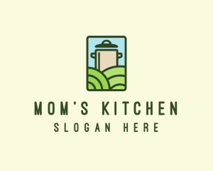 Organic Kitchen Restaurant logo design