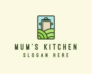 Organic Kitchen Restaurant logo design