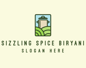 Organic Kitchen Restaurant logo design