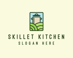 Organic Kitchen Restaurant logo design