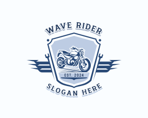 Auto Motorcycle Rider logo design