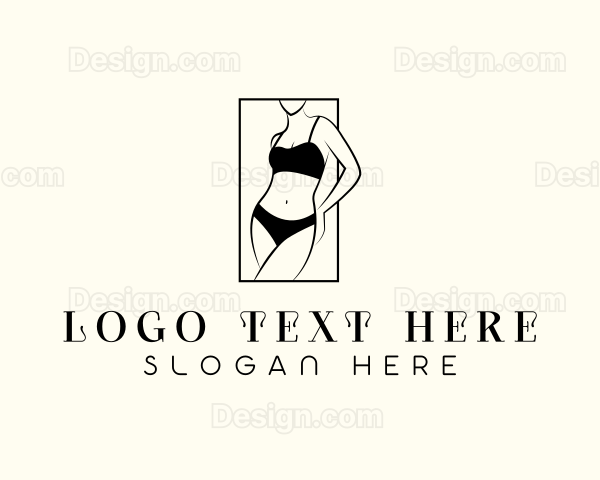 Skinny Bikini Lingerie Logo