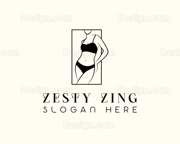 Skinny Bikini Lingerie Logo