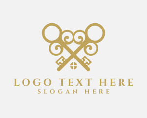 Gold Roof Key logo