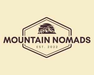 Mountain Climbing Adventure logo design