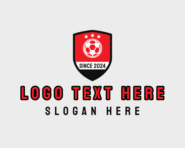 Soccer Championship logo example 3