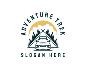 Outdoor Camping Adventure logo design