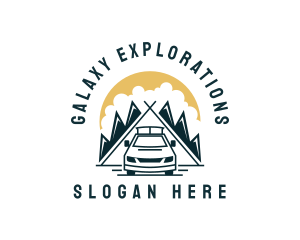 Outdoor Camping Adventure logo design