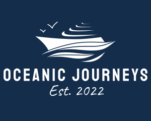 Nautical Cruise Ship logo