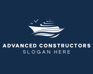 Nautical Cruise Ship logo design