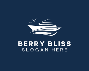 Nautical Cruise Ship logo design