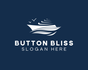 Nautical Cruise Ship logo design