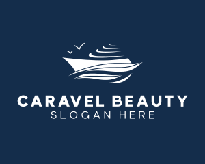 Nautical Cruise Ship logo design