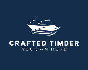 Nautical Cruise Ship logo design