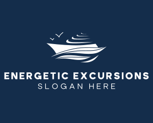 Nautical Cruise Ship logo design