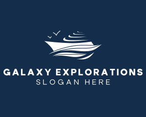 Nautical Cruise Ship logo design