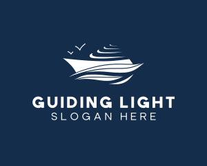 Nautical Cruise Ship logo design