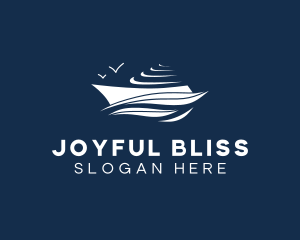 Nautical Cruise Ship logo design