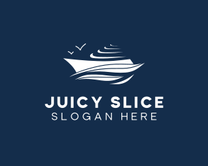 Nautical Cruise Ship logo design