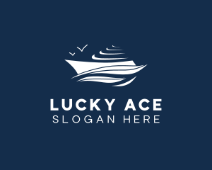 Nautical Cruise Ship logo design