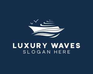 Nautical Cruise Ship logo design