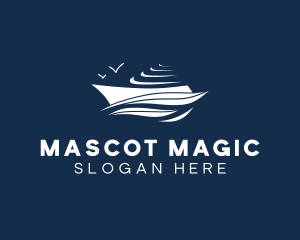 Nautical Cruise Ship logo design