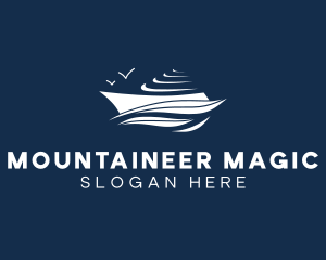 Nautical Cruise Ship logo design