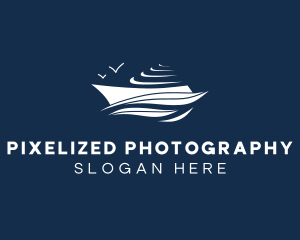 Nautical Cruise Ship logo design