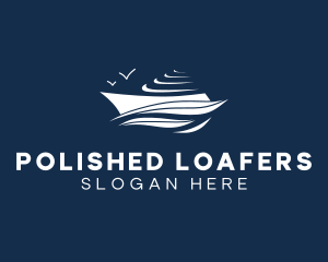 Nautical Cruise Ship logo design