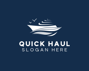 Nautical Cruise Ship logo design