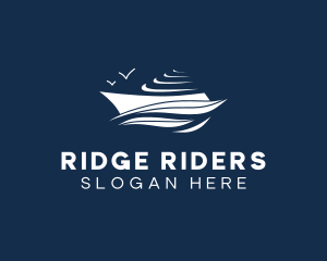 Nautical Cruise Ship logo design