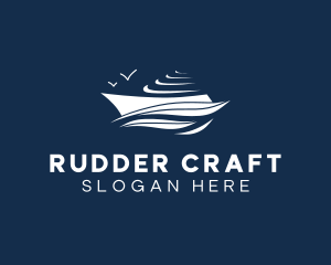 Nautical Cruise Ship logo design