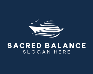 Nautical Cruise Ship logo design