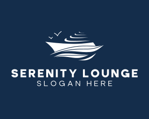 Nautical Cruise Ship logo design