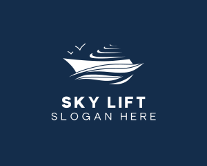 Nautical Cruise Ship logo design