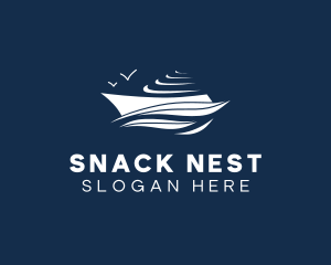 Nautical Cruise Ship logo design