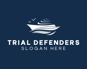 Nautical Cruise Ship logo design